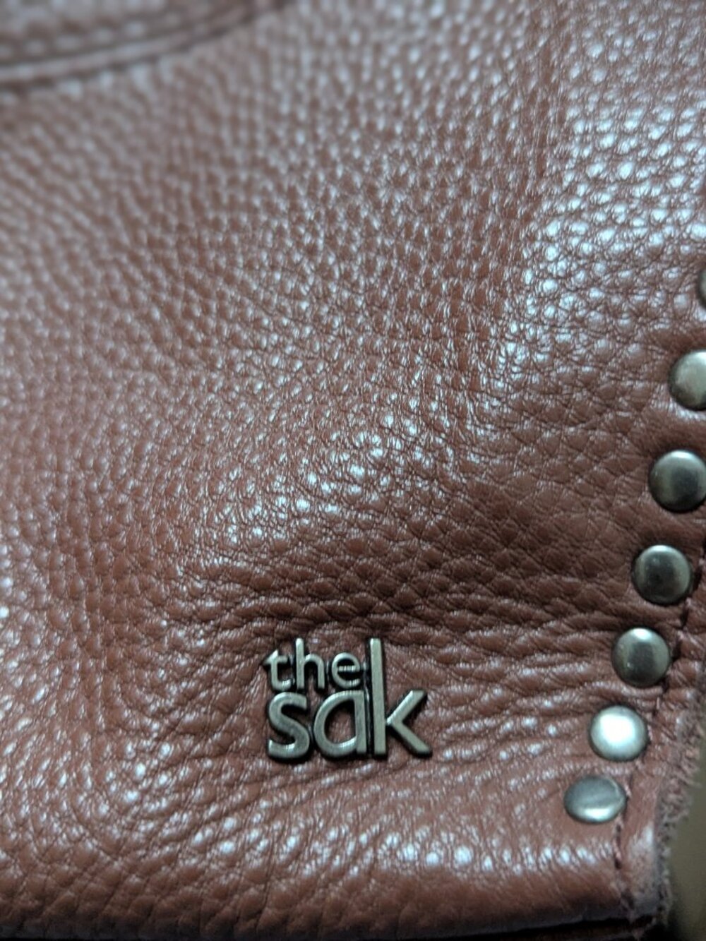 The Sak Silverlake Brown Leather Hobo Shoulder Bag - Picture 7 of 8